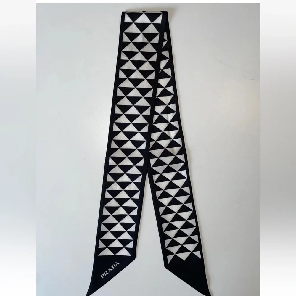 Prada silk scarf